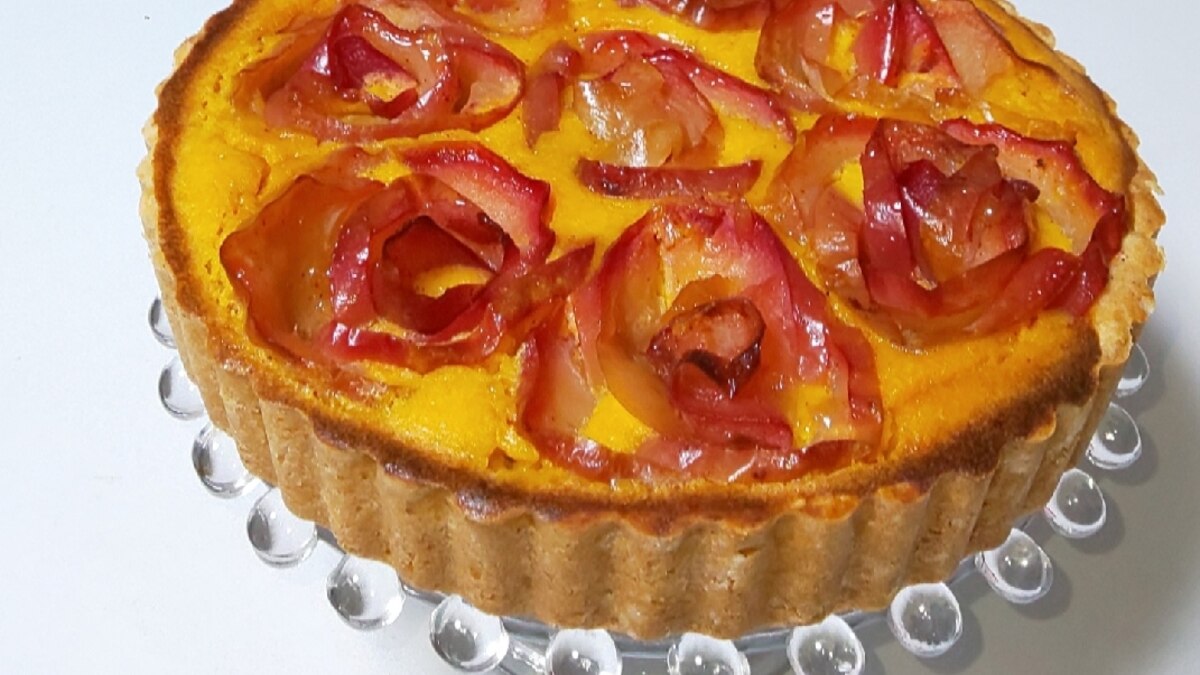 グルテンフリー りんごとバターナッツのチーズタルト レシピ 作り方 By さとえみ 楽天レシピ